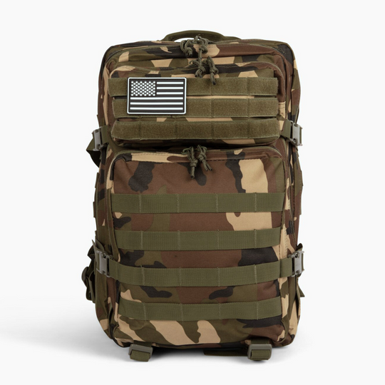 Jupiter Gear: Military 3P Tactical 45L Backpack Army 3 Day Assault Pack Molle Bag Rucksack Range Bag