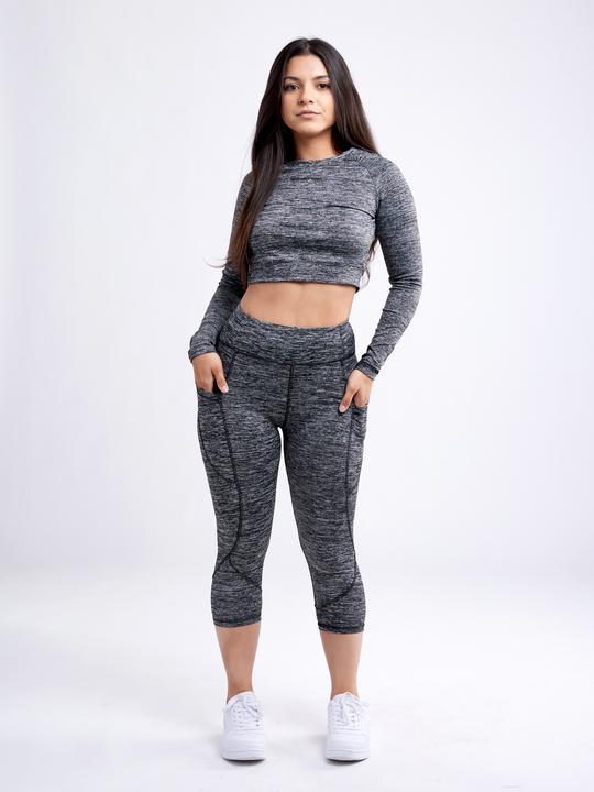 Jupiter Gear: Long-Sleeve Crop Top