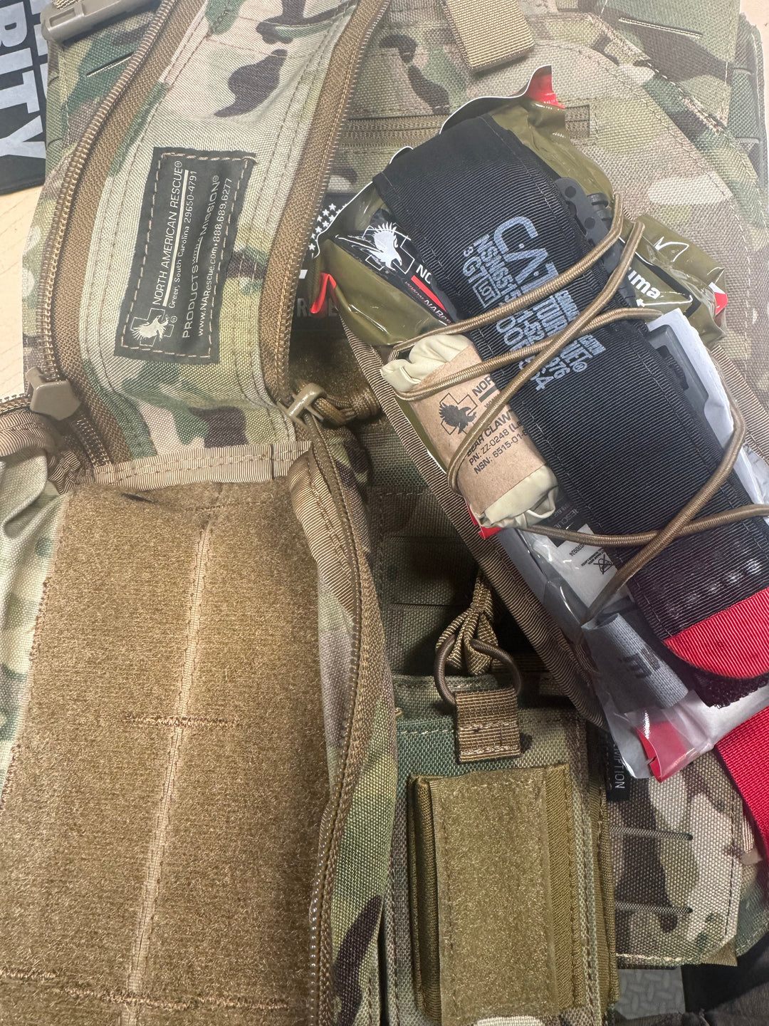 Redemption Tactical Crusader 2.0® - St. Michael Armor Kit - Carrier + Medical Kit + + Level IV Plates + Level III Side Plates