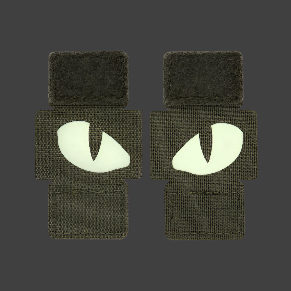 M-Tac patch Tiger Eyes Laser Cut (couple)