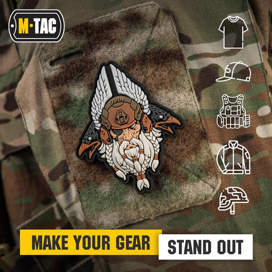 M-Tac Morale Patch Viking Invasion PVC