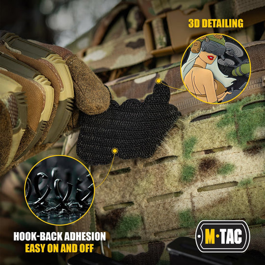 M-Tac Morale Patch Tactical Girl