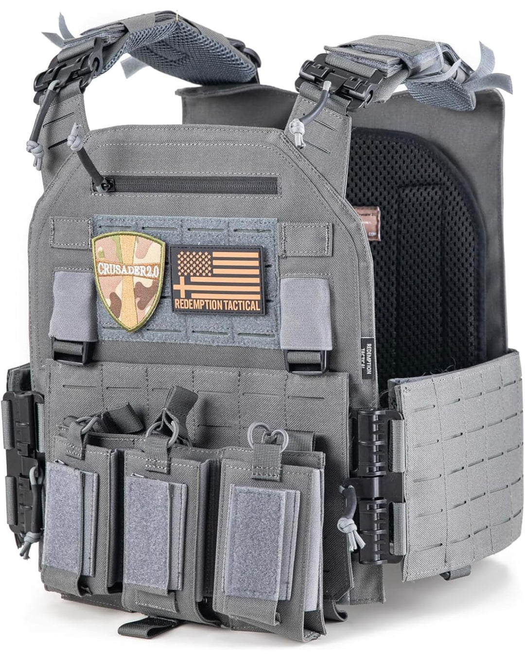 Redemption Tactical "CRUSADER 2.0"® V4 Vest - Plate Carrier Only