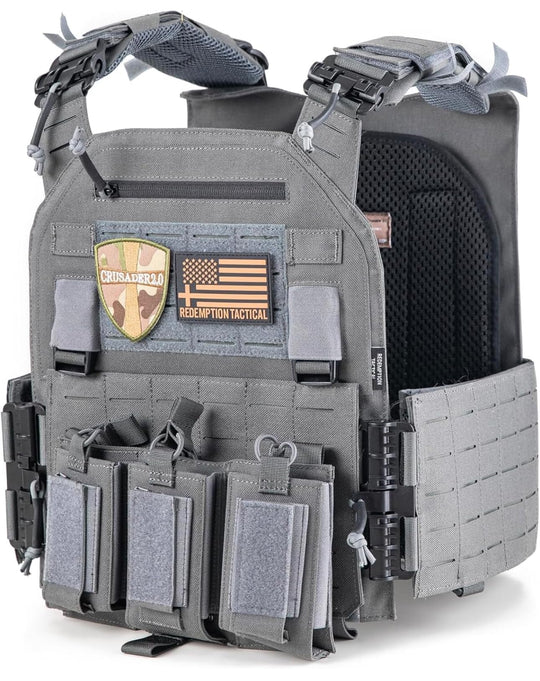 Redemption Tactical "CRUSADER 2.0"® V4 Vest - Plate Carrier Only