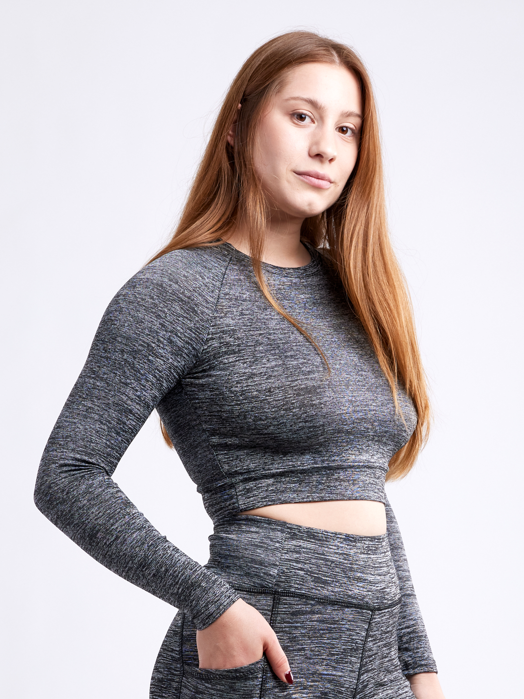Jupiter Gear: Long-Sleeve Crop Top