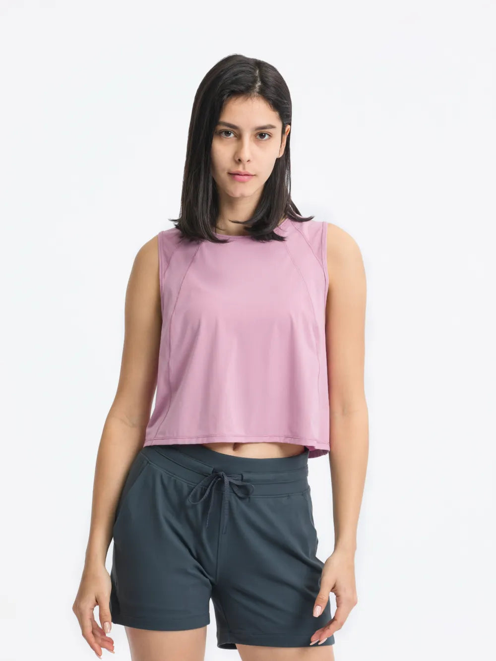 Jupiter Gear: Round-Neck Cropped Tank