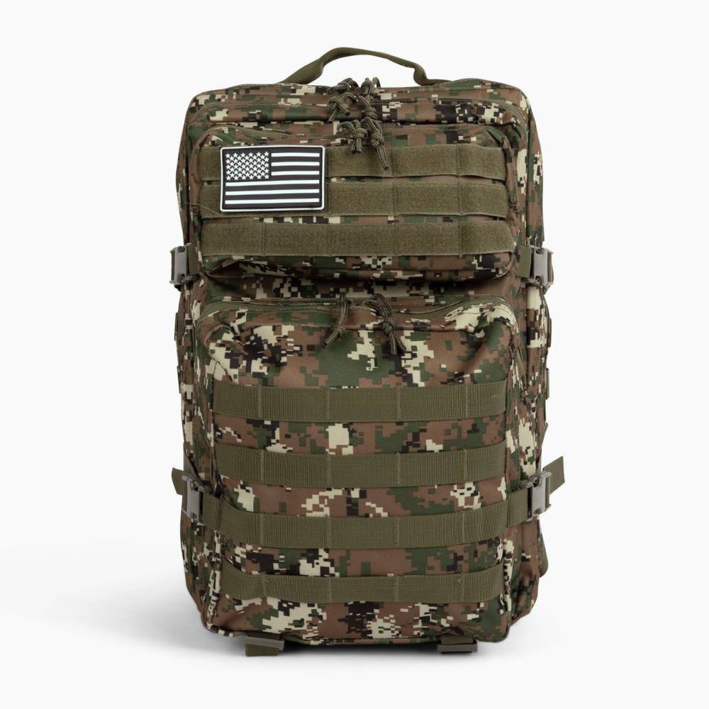 Jupiter Gear: Military 3P Tactical 45L Backpack Army 3 Day Assault Pack Molle Bag Rucksack Range Bag