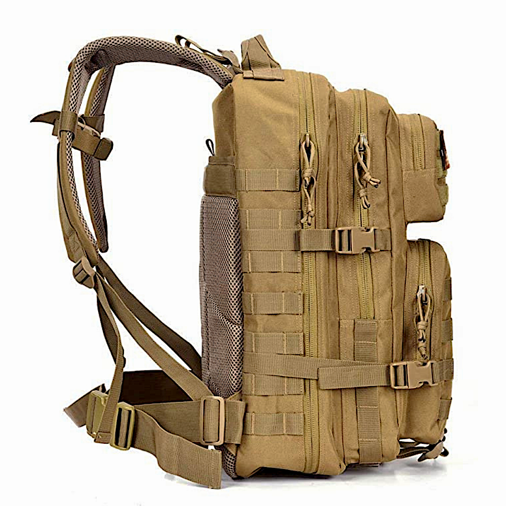 Jupiter Gear: Military 3P Tactical 45L Backpack Army 3 Day Assault Pack Molle Bag Rucksack Range Bag