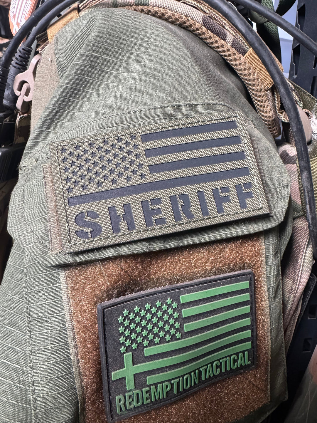 Sheriff Patch IR or Reflective Patch