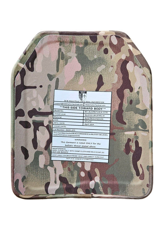 Redemption Tactical Crusader 2.0® V4 - Lightweight Level IV Plates + Level III PE Side Plates + Carrier + Mag Pouches - Full Kit