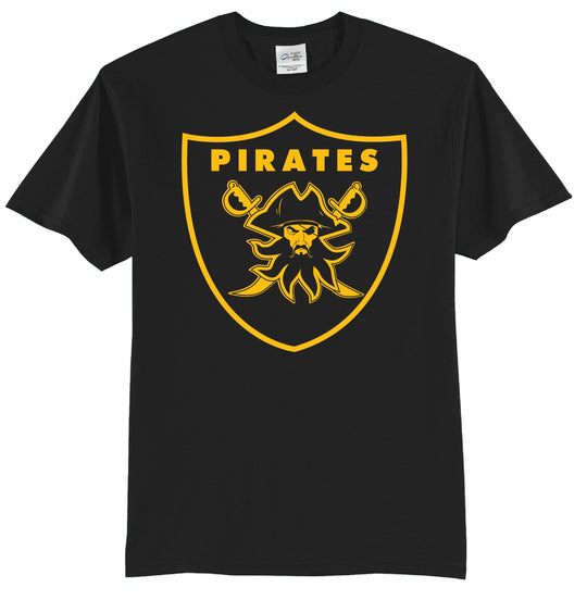 Black Beard: Pirates Black T-Shirt