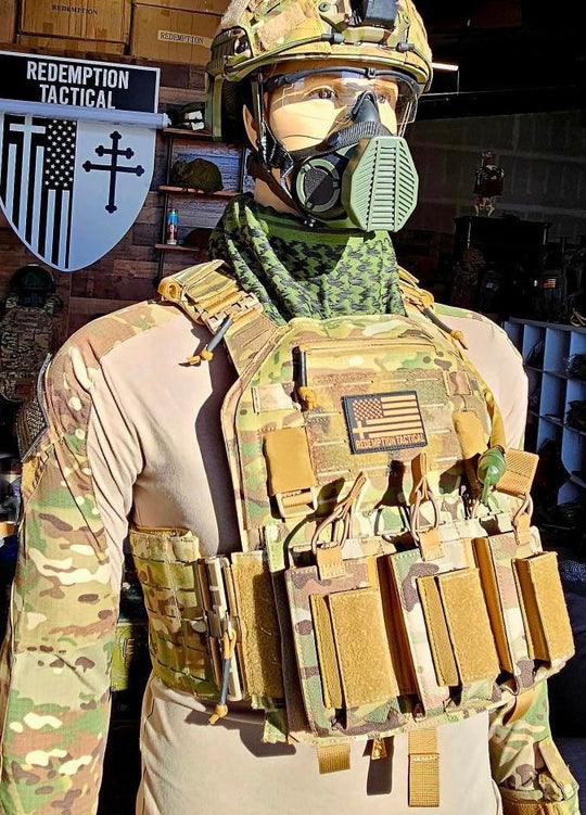 Redemption Tactical Crusader 2.0® Armore Kit - Lightweight Level IV Plates + Plate Carrier - Full Kit