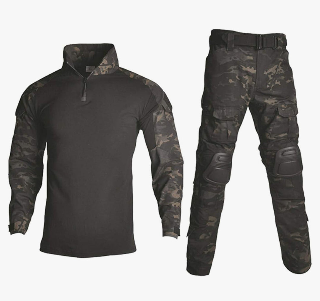 Crusader 2.0 Top and Bottom Uniform with Elbow and Knee Pads