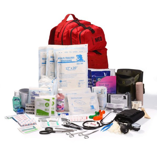 ViTAC Solutions: Advanced Tactical Trauma Kit | First Aid Backpack w/Bleeding Control & Trauma Care
