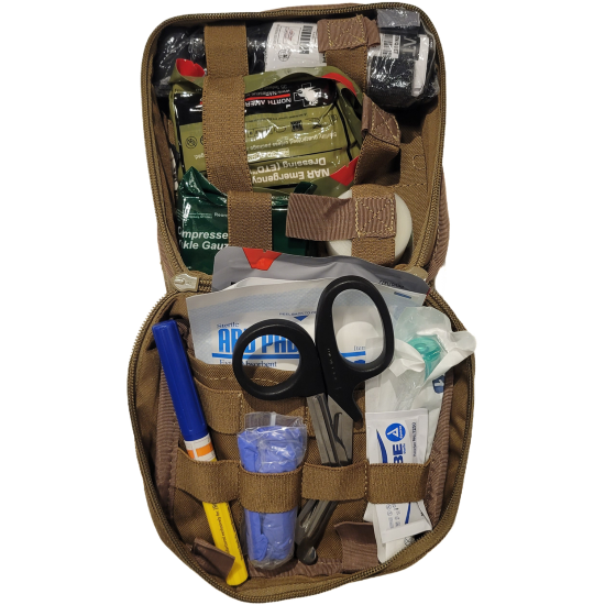 ViTAC Solutions: Enhanced IFAK – Pro | Compact Trauma First Aid Kit for Tactical & Field Use