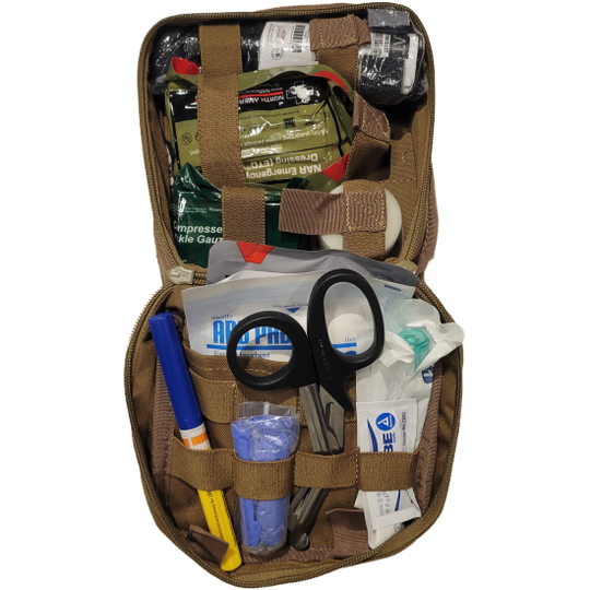 ViTAC Solutions: Enhanced IFAK – Pro | Compact Trauma First Aid Kit for Tactical & Field Use