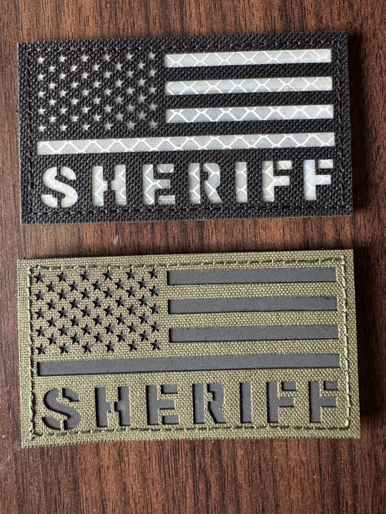 Sheriff Patch IR or Reflective Patch