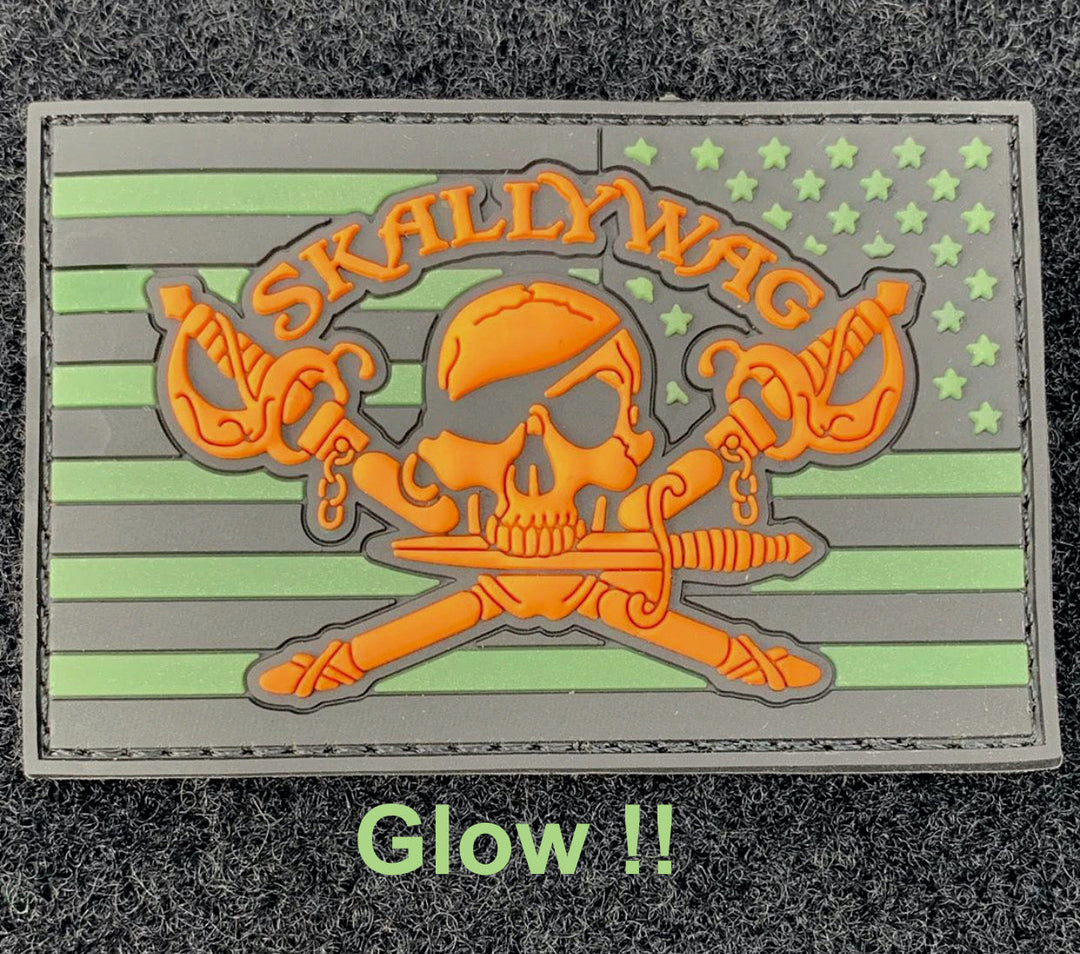 Skallywag Tactical: Flag PVC Patch-1