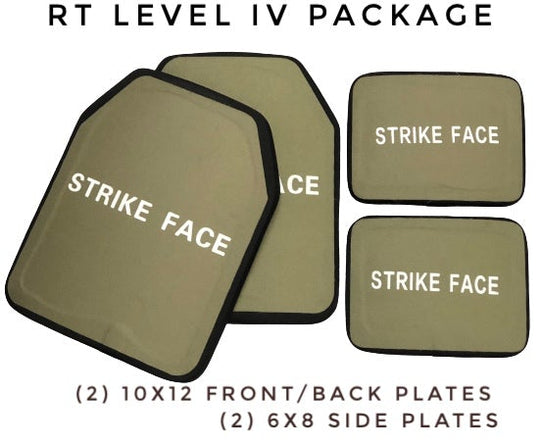 Redemption Tactical Crusader 2.0® - St. Michael Armor Kit - Carrier + Medical Kit + + Level IV Plates + Level III Side Plates