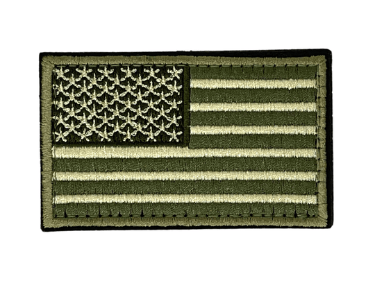 Jupiter Gear: Tactical USA Flag Patch with Detachable Backing