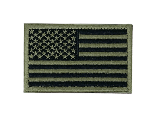 Jupiter Gear: Tactical USA Flag Patch with Detachable Backing