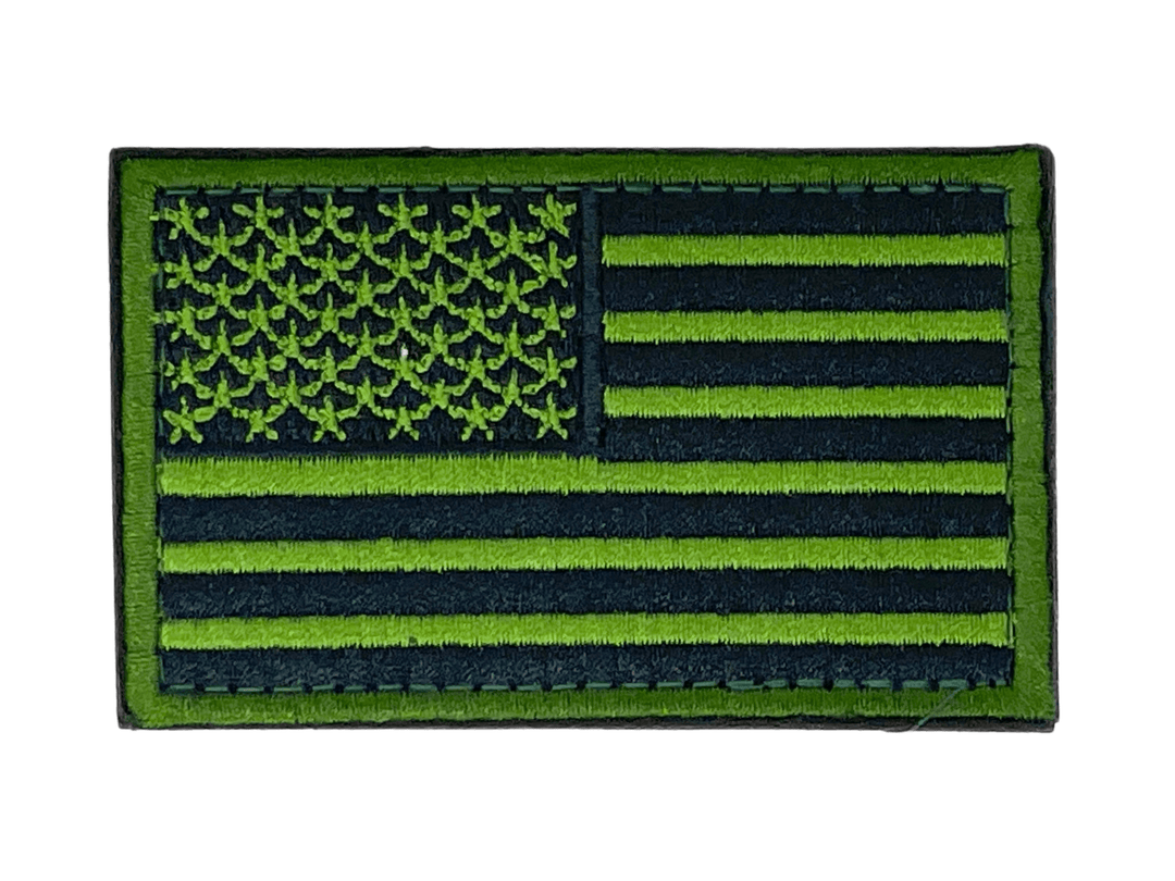 Jupiter Gear: Tactical USA Flag Patch with Detachable Backing