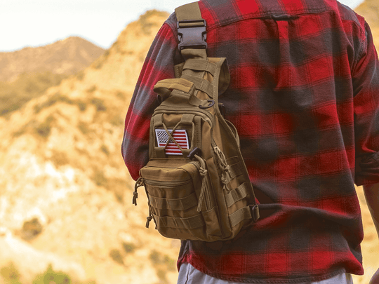 Jupiter Gear: Tactical USA Flag Patch with Detachable Backing