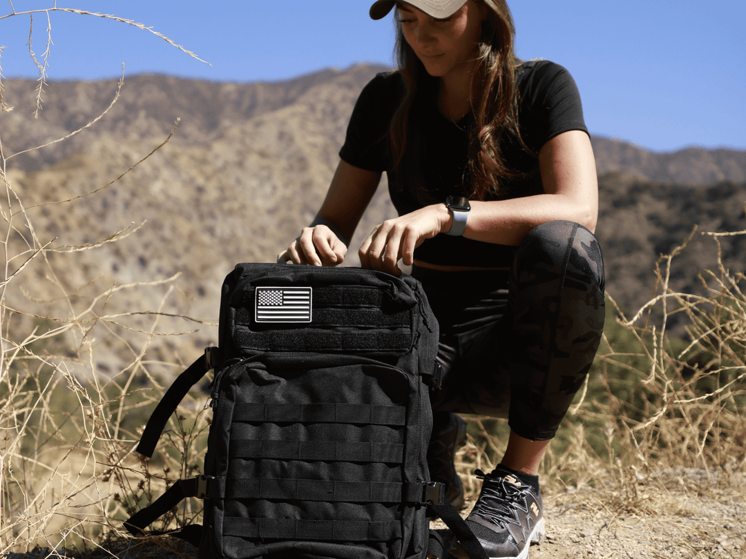 Jupiter Gear: Tactical USA Flag Patch with Detachable Backing