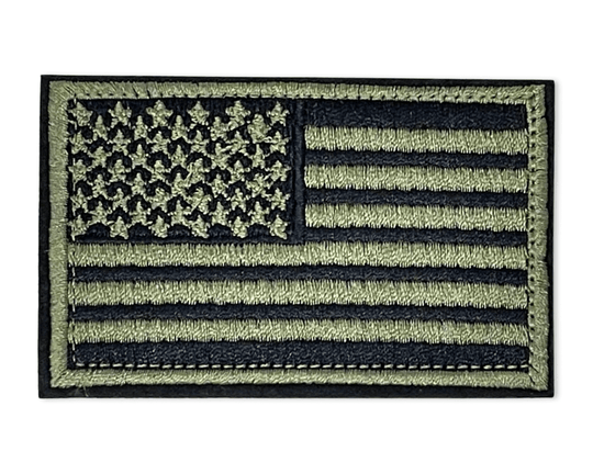 Jupiter Gear: Tactical USA Flag Patch with Detachable Backing