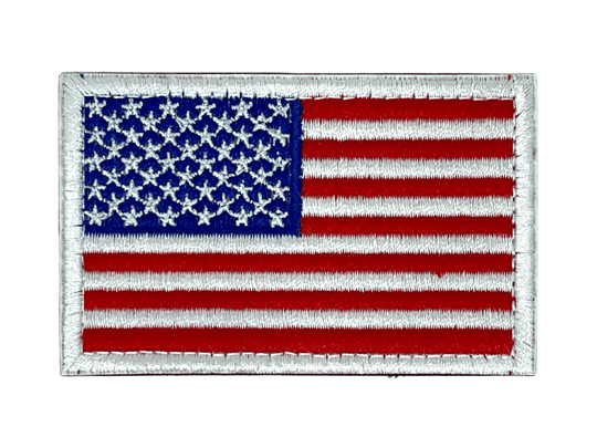 Jupiter Gear: Tactical USA Flag Patch with Detachable Backing