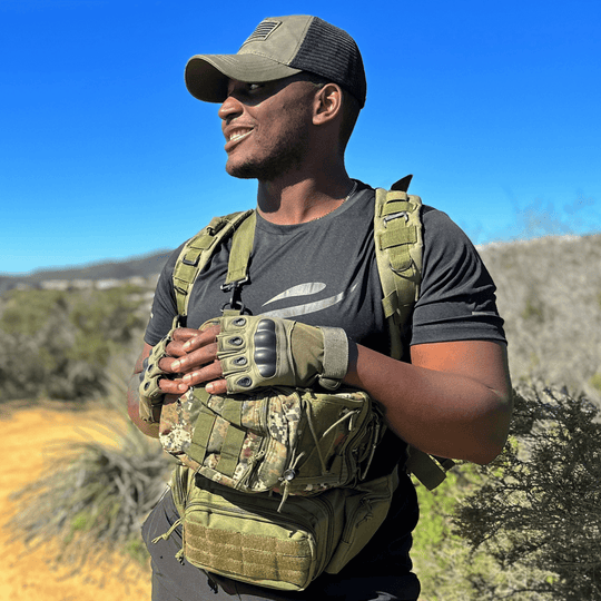 Jupiter Gear: Tactical Fingerless Airsoft Gloves for Outdoor Sports, Paintball, and Motorcycling