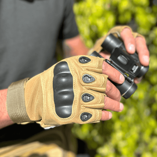 Jupiter Gear: Tactical Fingerless Airsoft Gloves for Outdoor Sports, Paintball, and Motorcycling