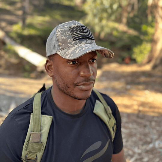 Jupiter Gear: Tactical-Style Patch Hat with Adjustable Strap