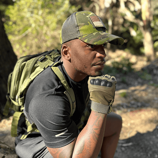 Jupiter Gear: Tactical-Style Patch Hat with Adjustable Strap