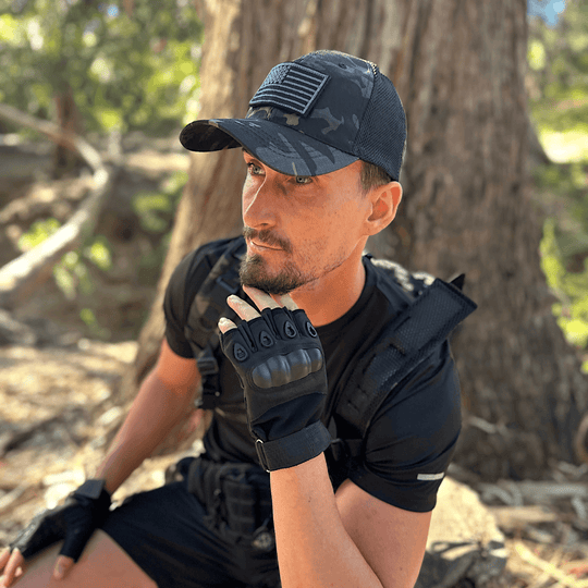 Jupiter Gear: Tactical-Style Patch Hat with Adjustable Strap