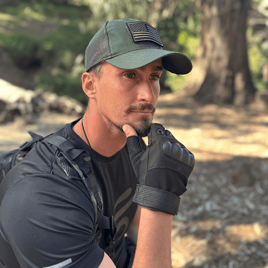 Jupiter Gear: Tactical-Style Patch Hat with Adjustable Strap