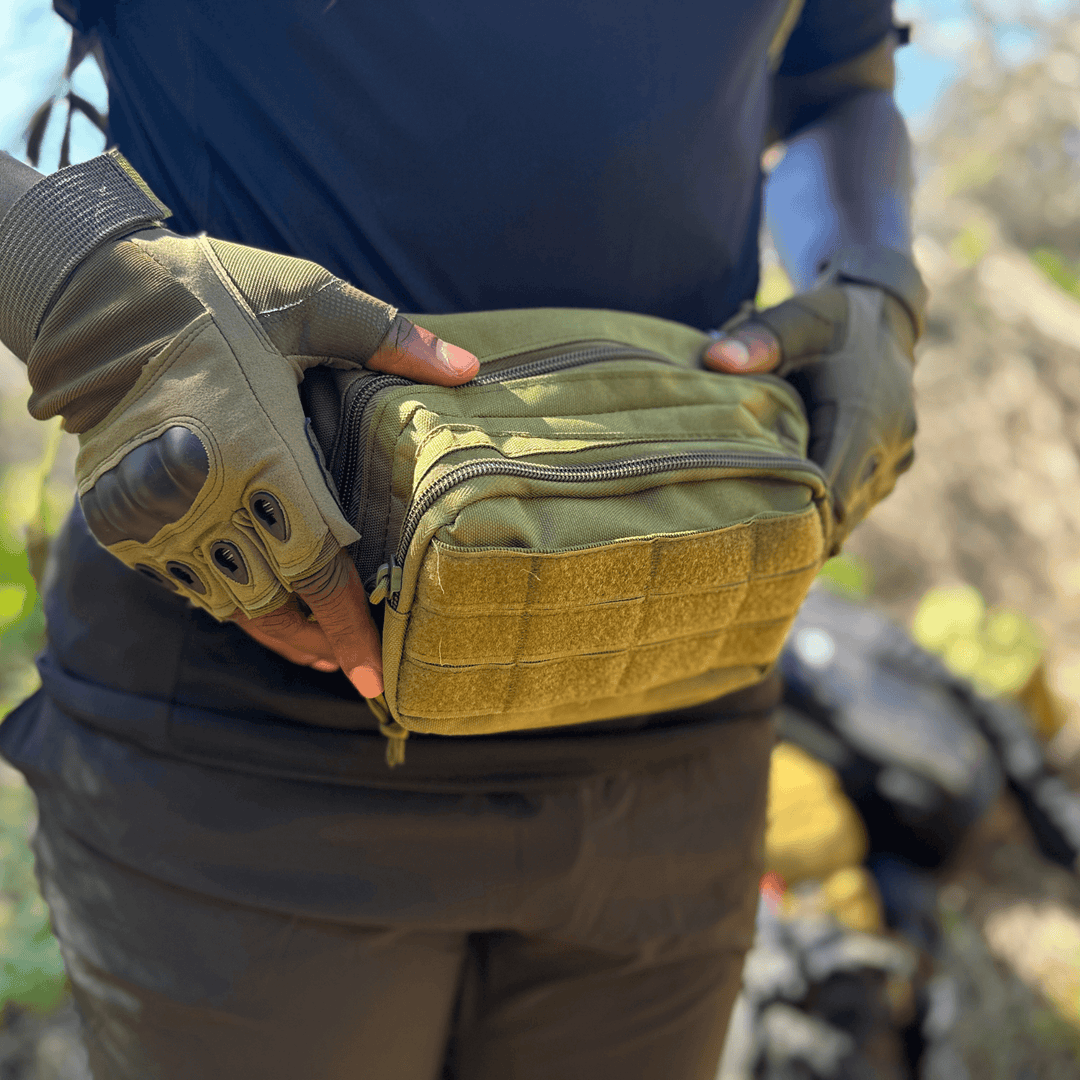 Jupiter Gear: Tactical Waist Bag & MOLLE EDC Pouch For Outdoor Activities