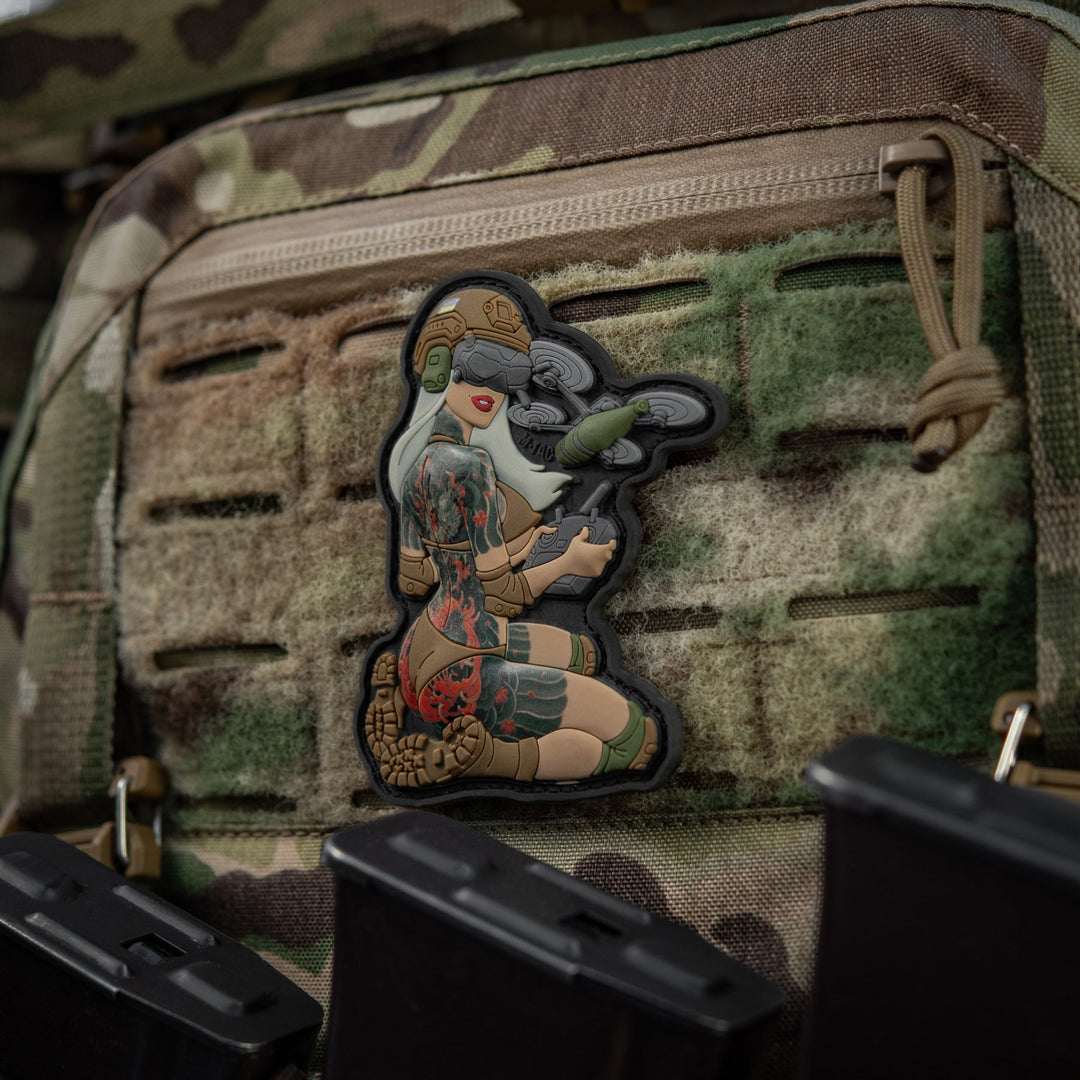 M-Tac Morale Patch Tactical Girl