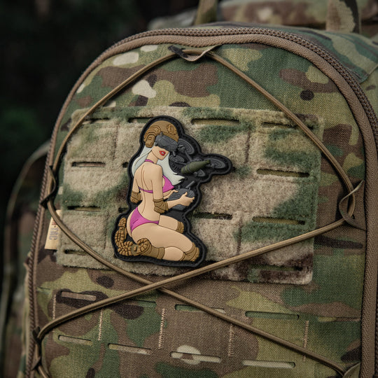 M-Tac Morale Patch Tactical Girl