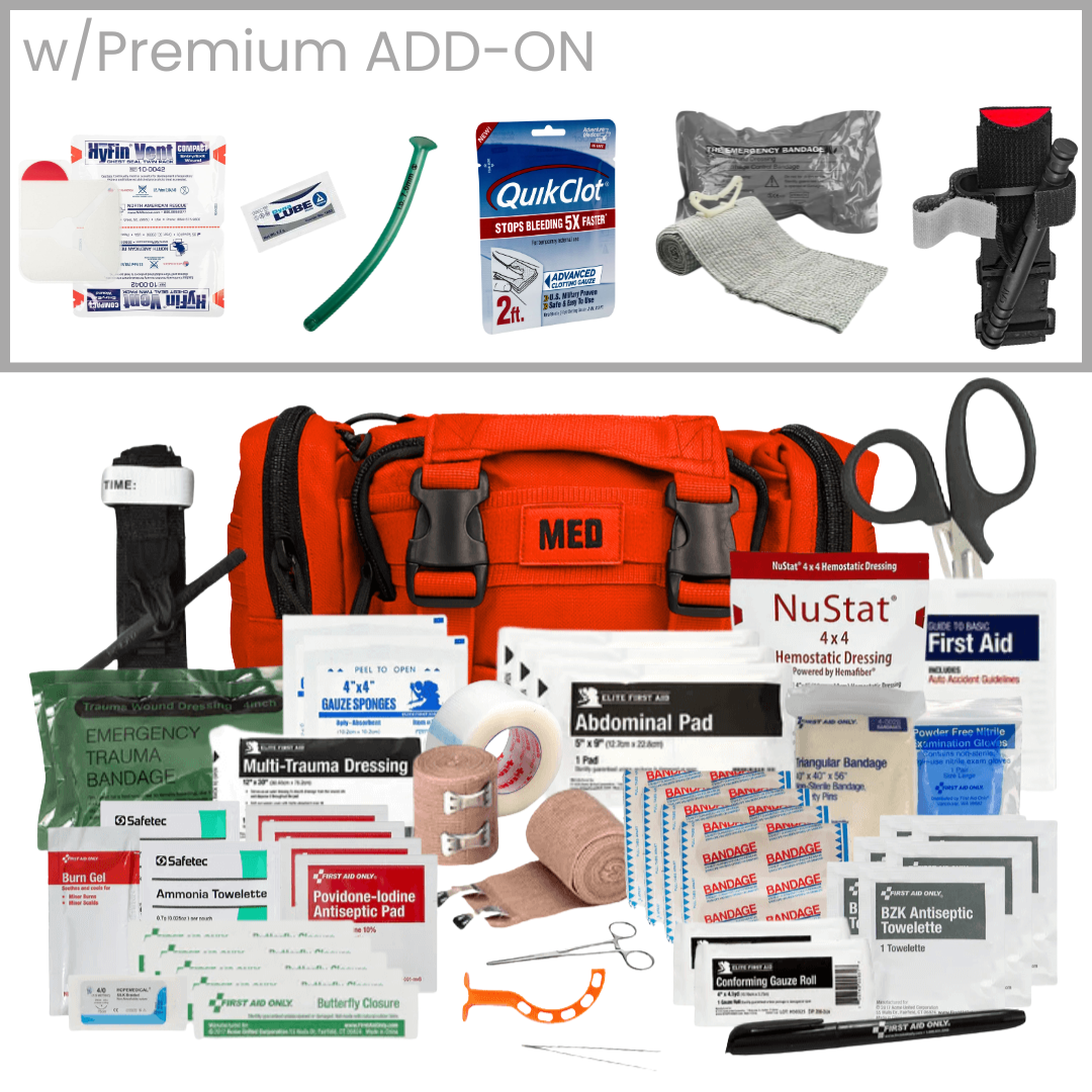 ViTAC Solutions: Rapid Response First Aid Kit w/Bleeding Control | Compact Field Medical Pack