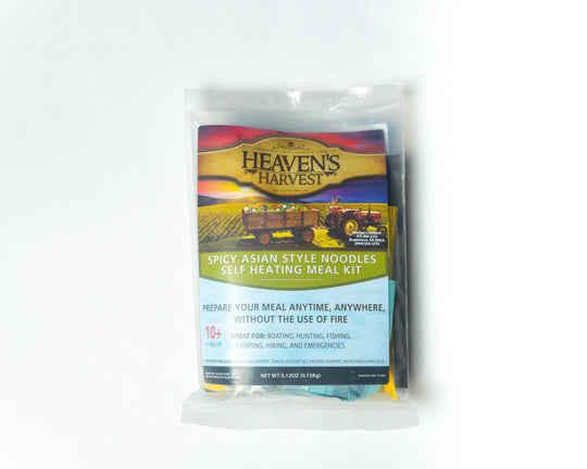 Heaven's Harvest: Self-Heating meal Kit - Spicy Asian Style Noodles