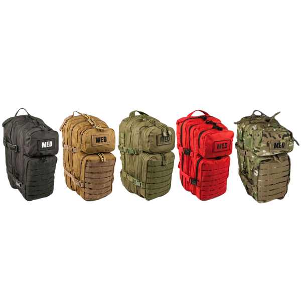 ViTAC Solutions: Tactical Backpack First Aid Kit | Basic Aid for Emergency Situations | Elite First Aid