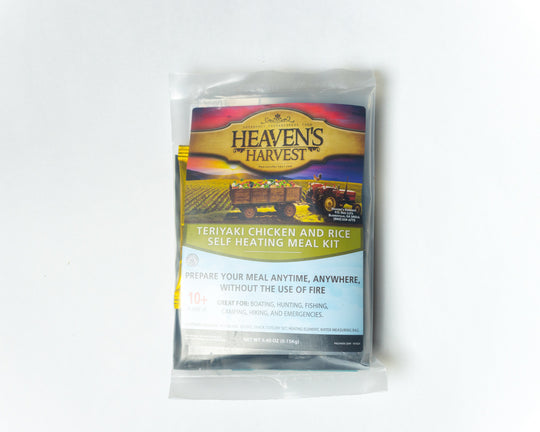 Heaven's Harvest: Self-Heating Meal Kit - Teriyaki Chicken and Rice