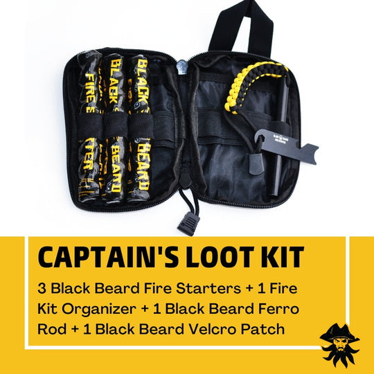 Black Beard: Captain’s Loot Kit | Fire Starter Kit
