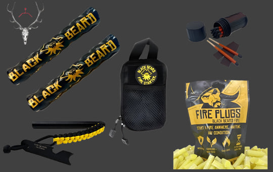 Black Beard: The Hard Times Strong Men | Fire Starter Kit