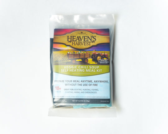 Heaven's Harvest: Self-Heating Meal Kit - Veggie Chili Soup