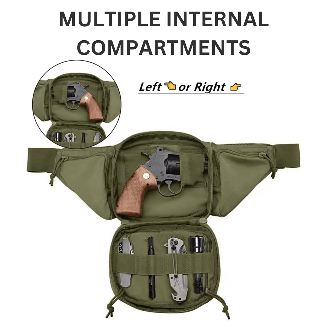 Jupiter Gear: Tactical Waist Bag & MOLLE EDC Pouch For Outdoor Activities