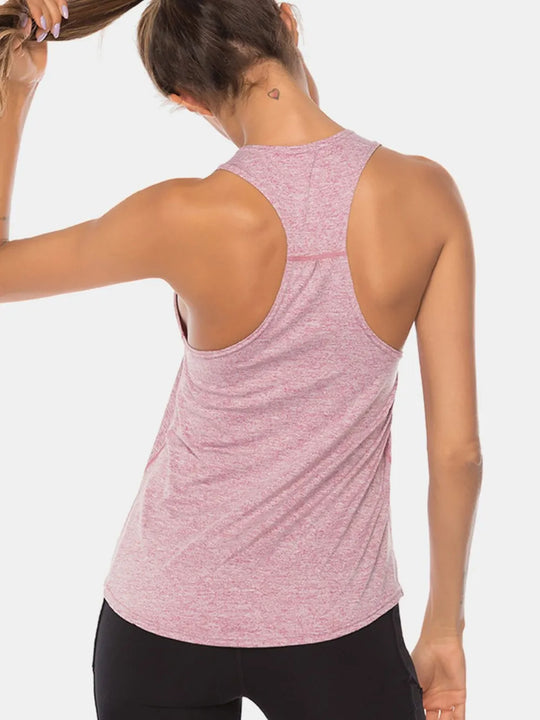 Jupiter Gear: Scoop-Neck Long Tank Top
