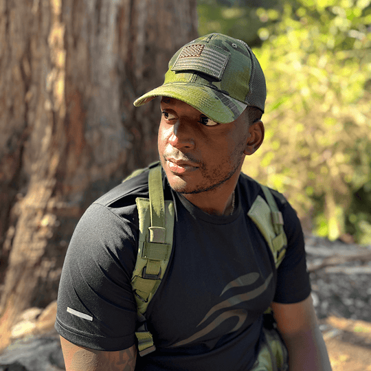 Jupiter Gear: Military-Style Tactical Patch Hat with Adjustable Strap | Breathable & Unisex