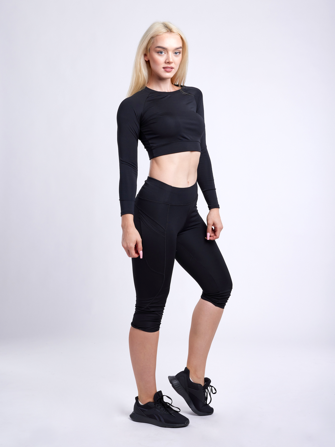 Jupiter Gear: Long-Sleeve Crop Top
